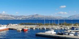Dalmatian coast from Supetar
