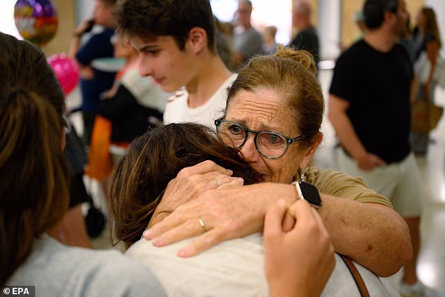 A planeload of Aussies stranded in the Middle East arrived in Sydney late Wednesday night