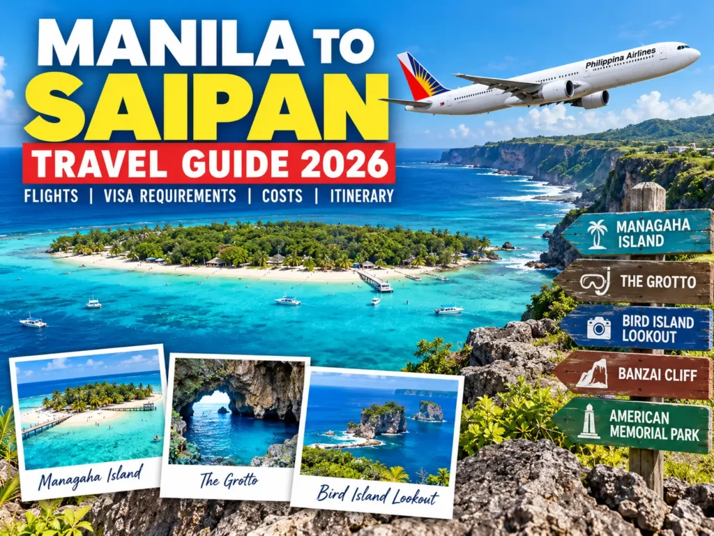 Manila to Saipan Travel Guide 2026