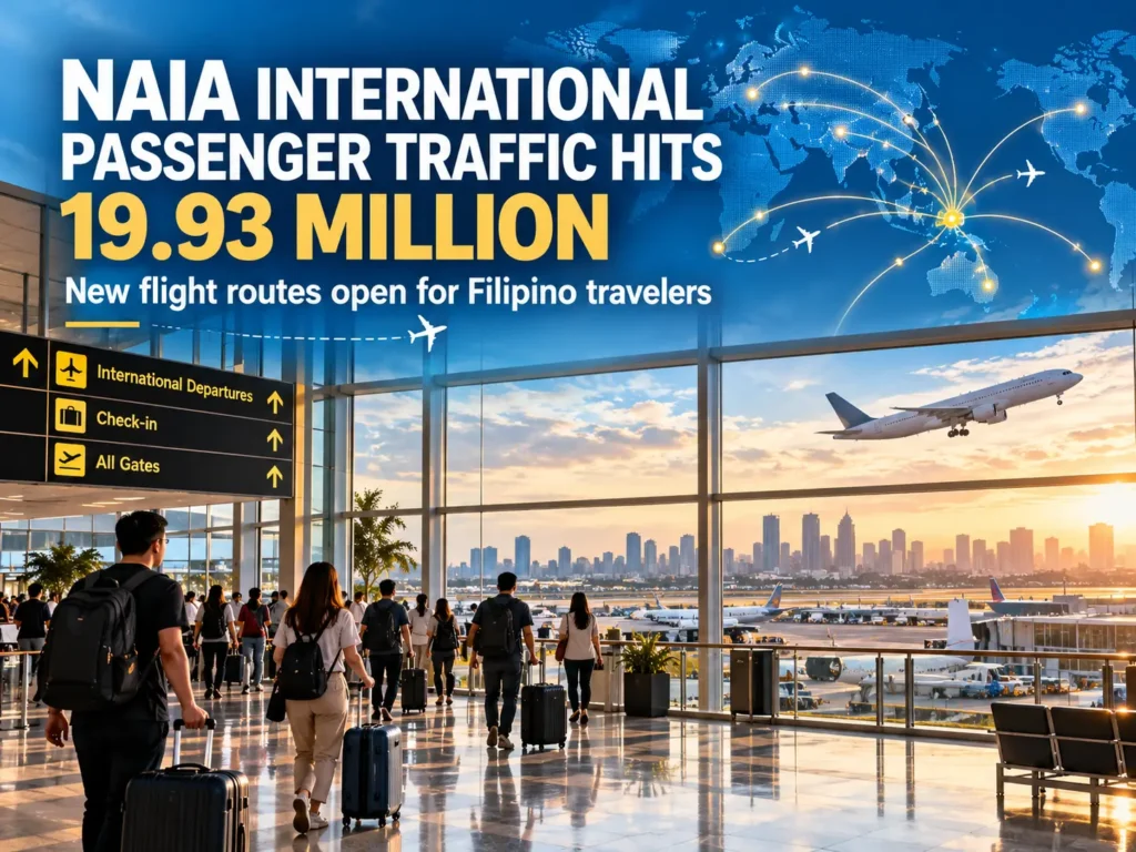 NAIA International Travel Surge