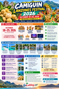 Lanzones Festival 2026 Camiguin Infographic